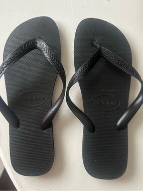 Havaianas Black Classic Flip Flop Sandals